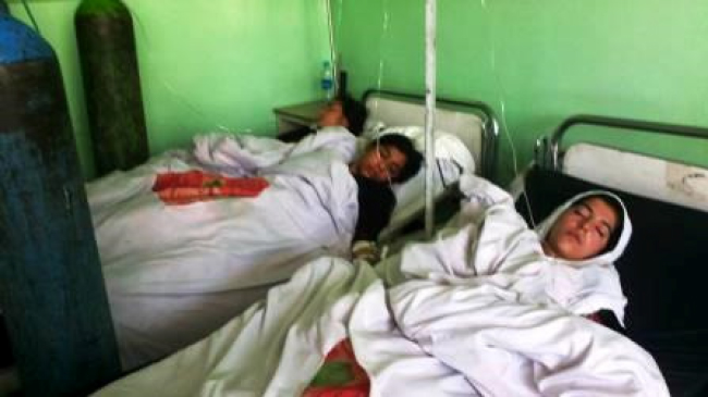  ده ها شاگرد و معلم يک مکتب در کابل مسموم شدند